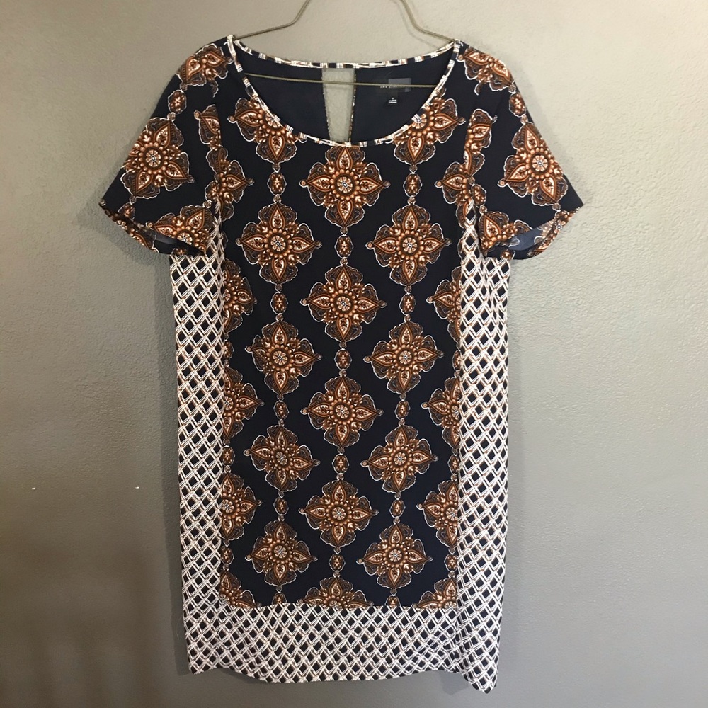 The Limited patterned shift dress